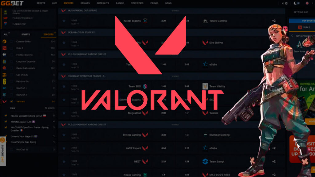 Valorant is quite similar to betting on traditional sports or even other esports